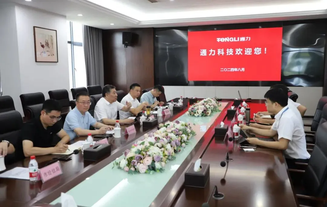 瑞安市委常委、副市長林政洪一行調(diào)研通力科技